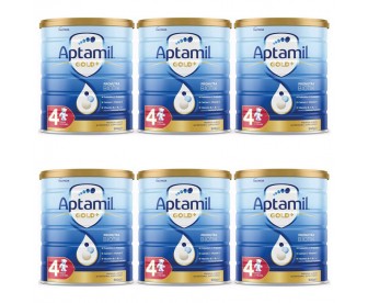 【新西兰直邮包邮】Aptamil 爱他美 金装3段 900克x6罐/箱(12个月+)【收件人身份证必需上传】 【新西兰直邮包邮】Aptamil 爱他美 金装3段 900克x6罐/箱(12个月+)【收件人身份证必需上传】